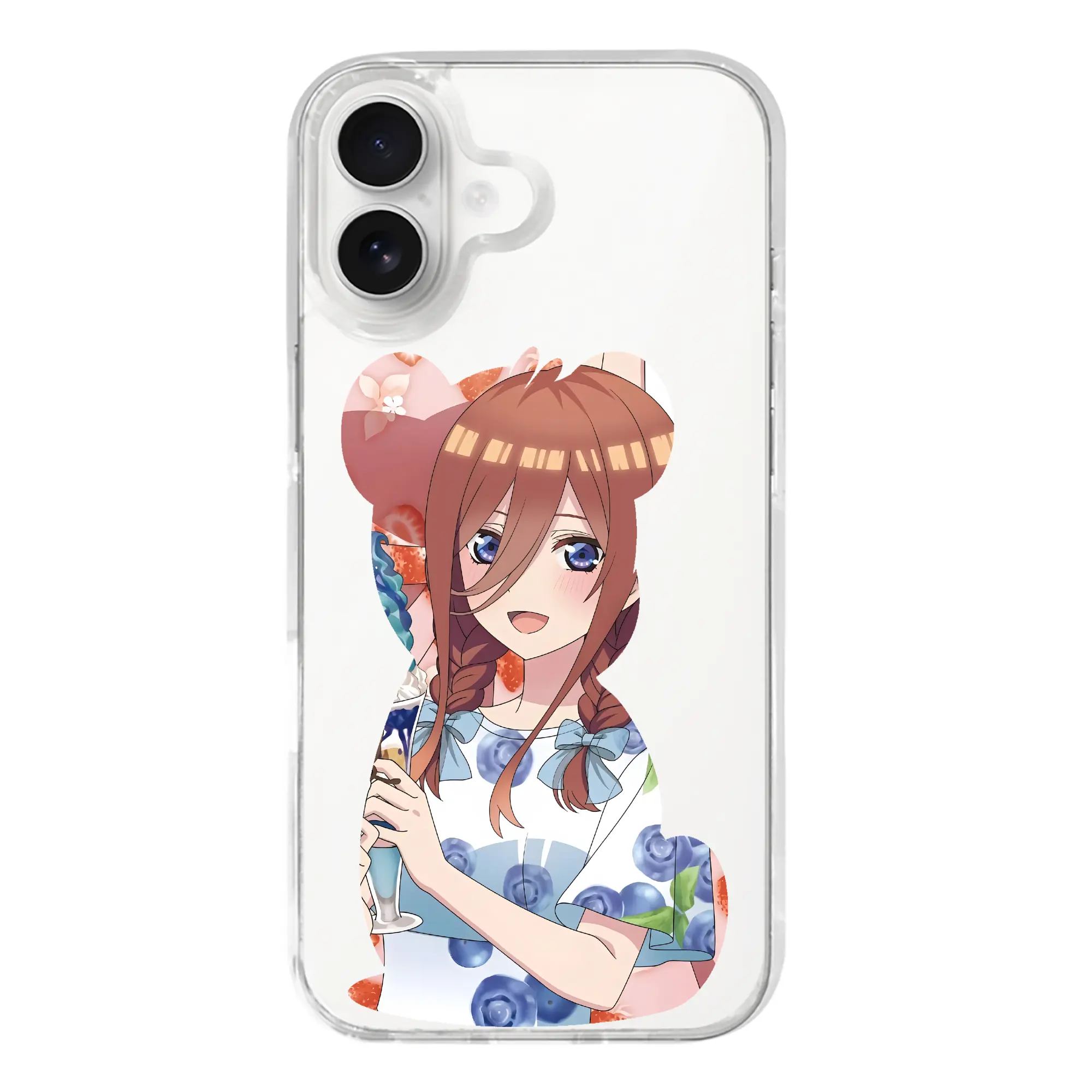五等分の花嫁 グッズ 中野 三玖 - iPhone 17シリーズ 透明スマホケース – 薄型・耐衝撃・精密フィット保護カバー